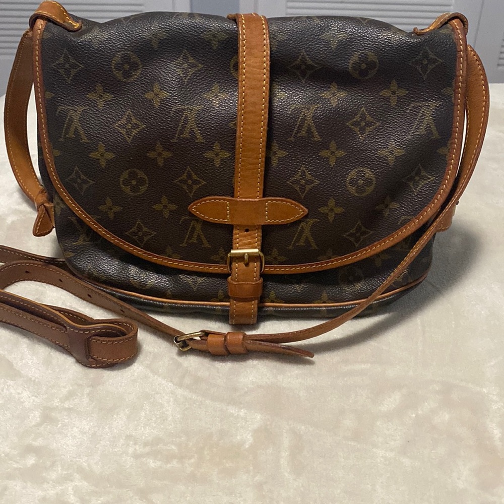 Saumur 30 Monogram Canvas Monogram
